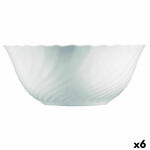 Zdjela za Salatu Luminarc Trianon Bijela Staklo (24 cm) (6 kom.) , 4398 g