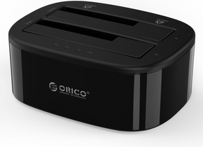 ORICO 6228US3-C - 2.5/3.5 - USB 3.0 1-1 clone dual-bay HDD/SSD Hard Drive Dock
