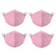 Maska za lice AirPOP Kids NV 4kom (roza)