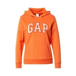 GAP Sweater majica narančasta / tamno narančasta / bijela