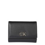 Calvin Klein Novčanik 'RE-LOCK' crna / zlatna