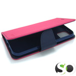 Preklopna futrola za iPhone 12 Mini Hot Pink