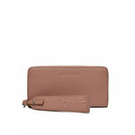 Veliki ženski novčanik Calvin Klein Gracie Wallet W/Strap Lg K60K611388 Ash Rose VB8