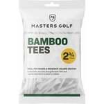 Masters Golf Bamboo Tees 2 3/4 White Bag 20pcs