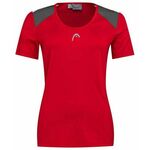 Ženska majica Head Club 22 Tech T-Shirt W - red