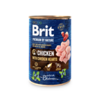Brit Premium by Nature piletina sa srcima, konzerva 800 g