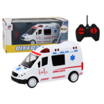 Auto na daljinsko upravljanje RC Ambulance - bijeli