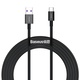 Baseus Superior Series kabel USB na USB-C, 66W, 2m (crni) (paket od 5 komada)