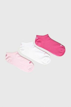 Set od 3 para niskih ženskih čarapa Puma 261080001 Pink Lady 422