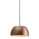 ENDON 64567 | Connery Endon visilice svjetiljka s podešavanjem visine 1x E27 brončano smeđe, crno