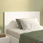 Uzglavlje za krevet bijelo 120x1 5x80 cm od konstruiranog drva