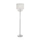 IDEAL LUX 068275 | Opera-IL Ideal Lux podna svjetiljka - OPERA PT1 - 163cm s prekidačem 1x E27 krom, bijelo, prozirno