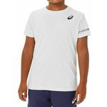 Majica za dječake Asics Tennis Short Sleeve Top - brilliant white