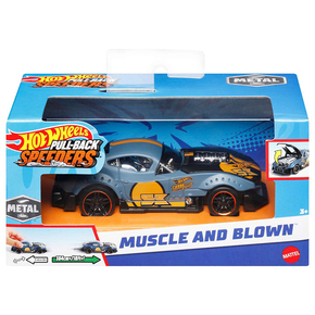 Hot Wheels - Pullback Speeders - Muscle and Blown mali auto (HPT04 - HPR75) Igračka