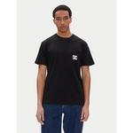 DC Shoes T-shirt ADYZT05377 Crna Heritage Fit