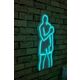 Ukrasna plastična LED rasvjeta, Muhammed Ali - Blue