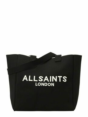 AllSaints Shopper torba 'IZZY' crna / bijela