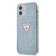 Guess GUHCP12SPCUJULLB Apple iPhone 12 mini light blue hardcase Jeans Collection
