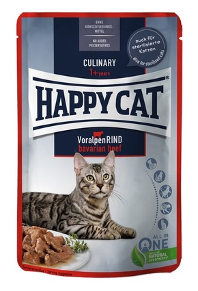 Happy Cat Culinary Voralpen Rind mokra - teletina 85 g