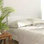 Uzglavlje za krevet visoki sjaj bijelo 160 x 1,5 x 80 cm drveno