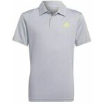 Majica za dječake Adidas Club Polo B - halo silver
