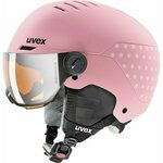 UVEX Rocket Junior Visor Pink Confetti 54-58 cm Skijaška kaciga