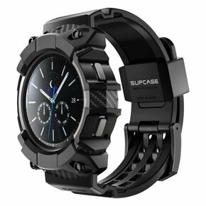 Supcase Unicorn Beetle Pro remen za Galaxy Watch 4 44mm: crni