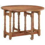 Blagovaonski stol okrugli 110 x 76 cm od masivnog drva manga