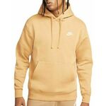 Muška sportski pulover Nike Sportswear Club Fleece Pullover Hoodie - elemental gold/elemental gold/white