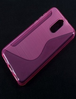 Huawei mate 10 lite roza silikonska maska