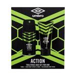 UMBRO Action Set dezodorans 150 ml + gel za tuširanje 150 ml za muškarce