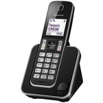 Panasonic KX-TGD310FXB bežični telefon, DECT, bijeli/crni