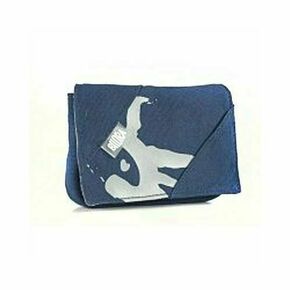 Bilora Cotton blue plava pamučna torbica za kompaktne fotoaparate pouch case small bag for compact camera