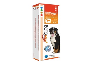 Ectomax spot-on otopina za pse A.U.V. 1 x 1 ml