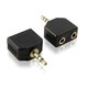SBOX ADAPTER 3.5mm Stereo - 2 x 3.5mm Stereo M/F