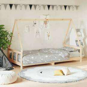 Okvir za dječji krevet 90 x 200 cm od masivne borovine