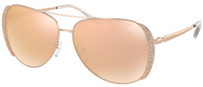 Michael Kors Sunčane naočale 'CHELSEA' rozo zlatna / prozirna