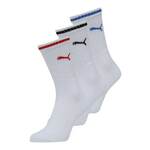 PUMA Sportske čarape plava / crvena / crna / prljavo bijela