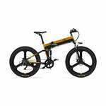 Bezior X500 Pro električni bicikl (integrirana felga) - Crno - Siva - 500W - 10.4Ah