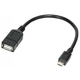 LOGILINK USB Micro USB konverter crno 20cm AA0035