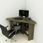 Studijski stol, Corner - Walnut