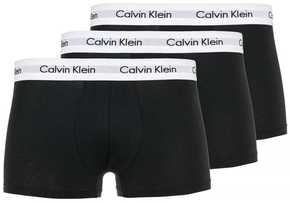 Calvin Klein Jeans Bokserice COTTON STRECH LOW RISE TRUNK X 3 Crna 15544916H