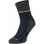 Sealskinz Thurton Solo QuickDry Mid Length Sock Navy/Grey Marl/Cream L Biciklistički čarape