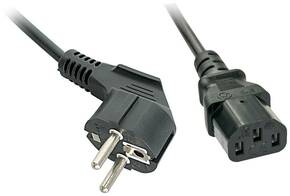LINDY struja priključni kabel [1x sigurnosni utikač - 1x ženski konektor IEC c13