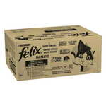 Felix hrana za mačke Fantasticz govedina, piletina, tuna, bakalar u želeu, 80 x 85 g