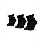 Set od 3 para unisex visokih čarapa adidas Light Crew 3pp DZ9394 Crna