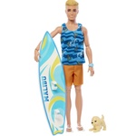 Barbie The Movie: Ken lutka s daskom za surfanje i opremom - Mattel