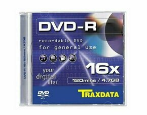 DVD-R 16X SLIM BOX 1 TRX