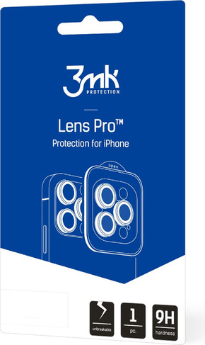 3MK Lens Protection Pro Apple iPhone 14 Pro/14 Pro Max graphite