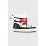 Tommy Jeans Čizme za snijeg mornarsko plava / crvena / bijela
